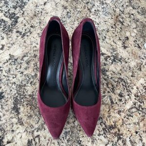 Kendal & Kylie Burgundy Heels